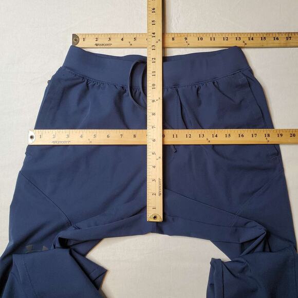 Under Armour Men's Size M Unstoppable Tapered Pants Navy Blue 1352028 - Picture 2 of 8
